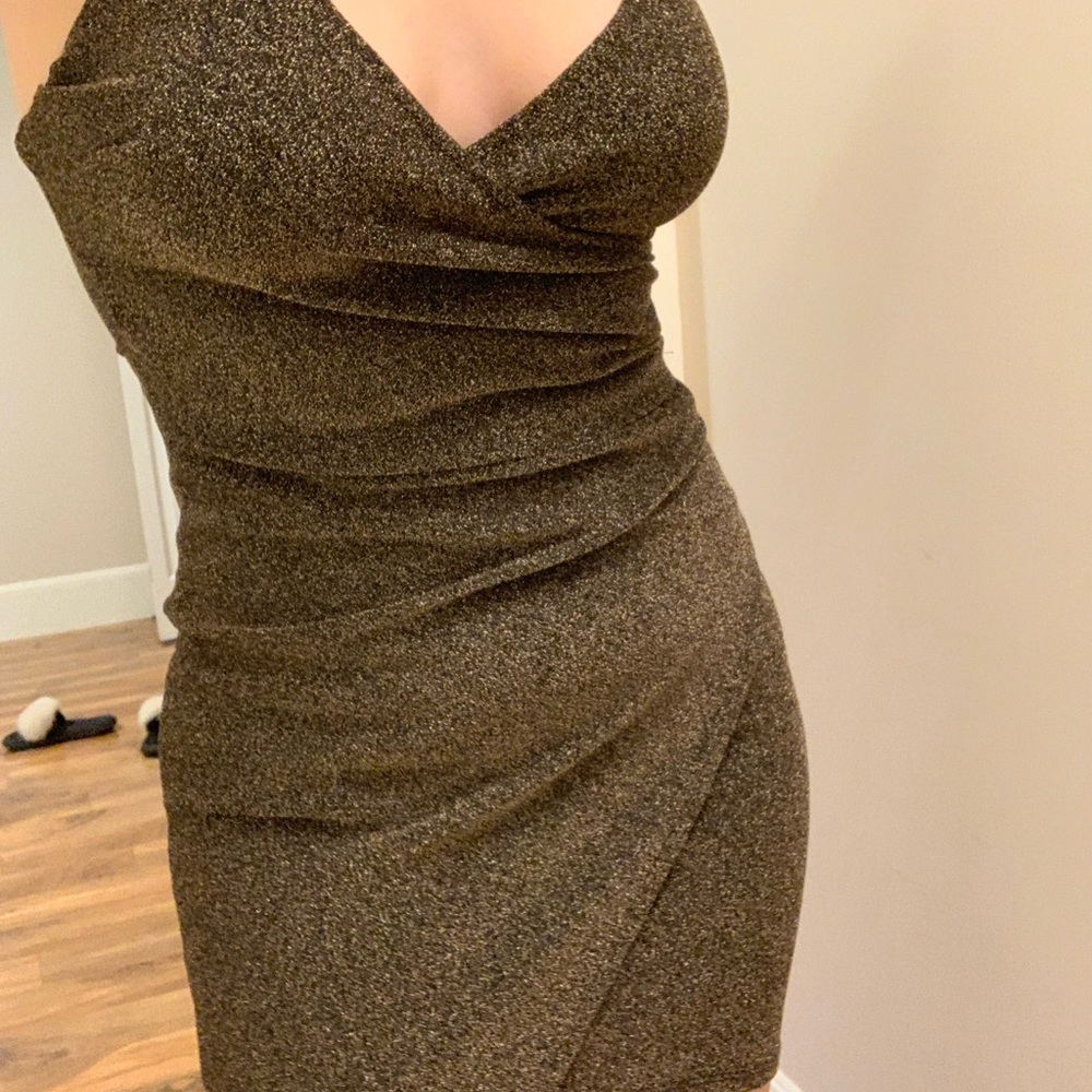 Black sparkly dress